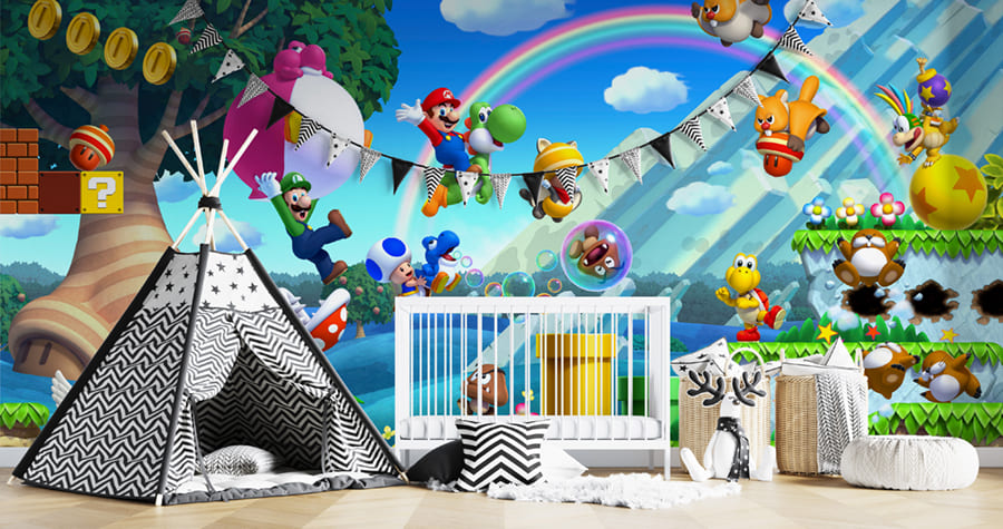 Papel Pintado Super Mario