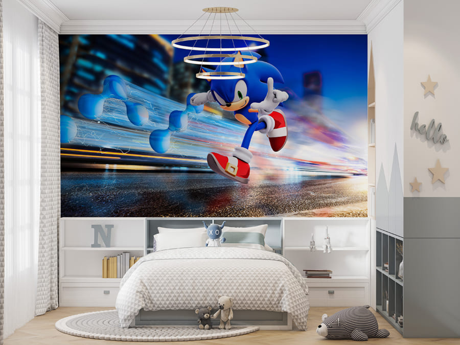Papel Pintado Sonic - 2