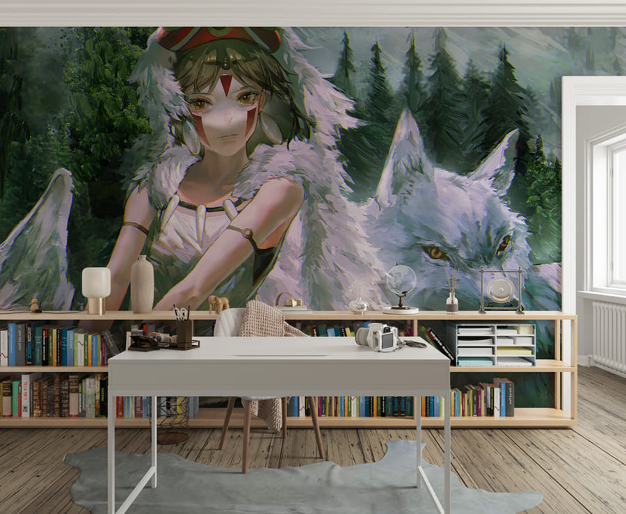 Papel Pintado Princess Mononoke - 2