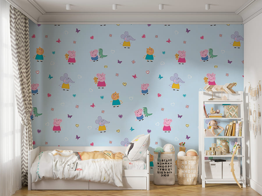 Papel Pintado Peppa Pig - 2
