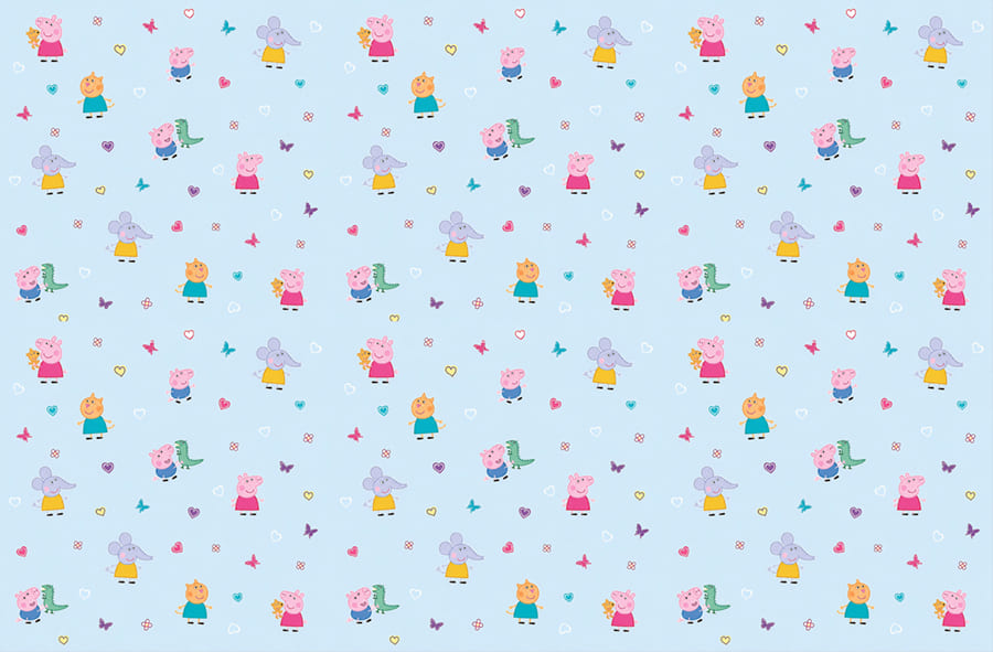 Papel Pintado Peppa Pig