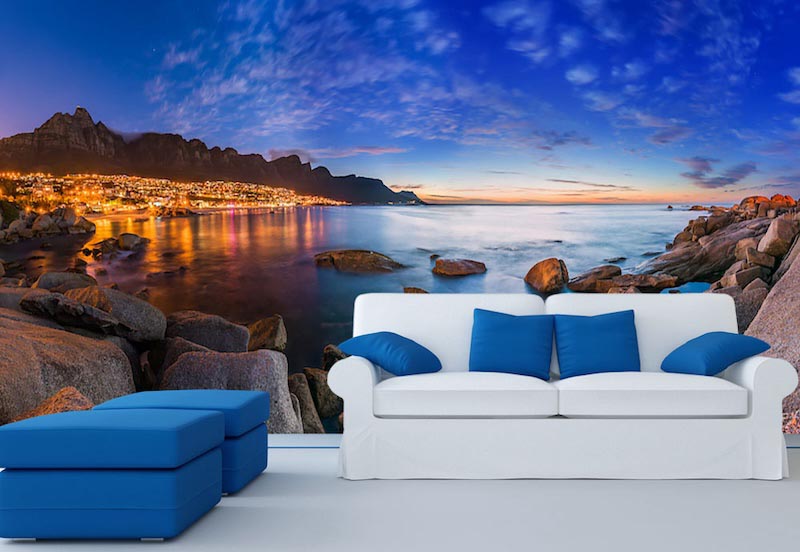 Cuando las aguas retrocedan - Fotomurales 3D aplicado