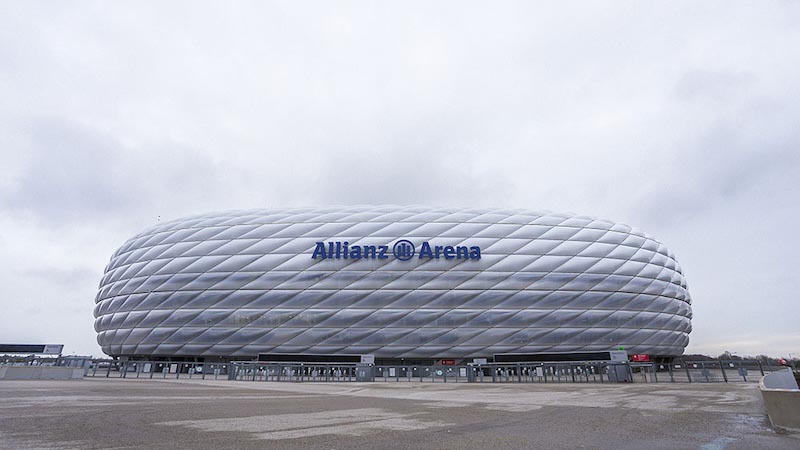 Allianz Arena - Mural de fotografias