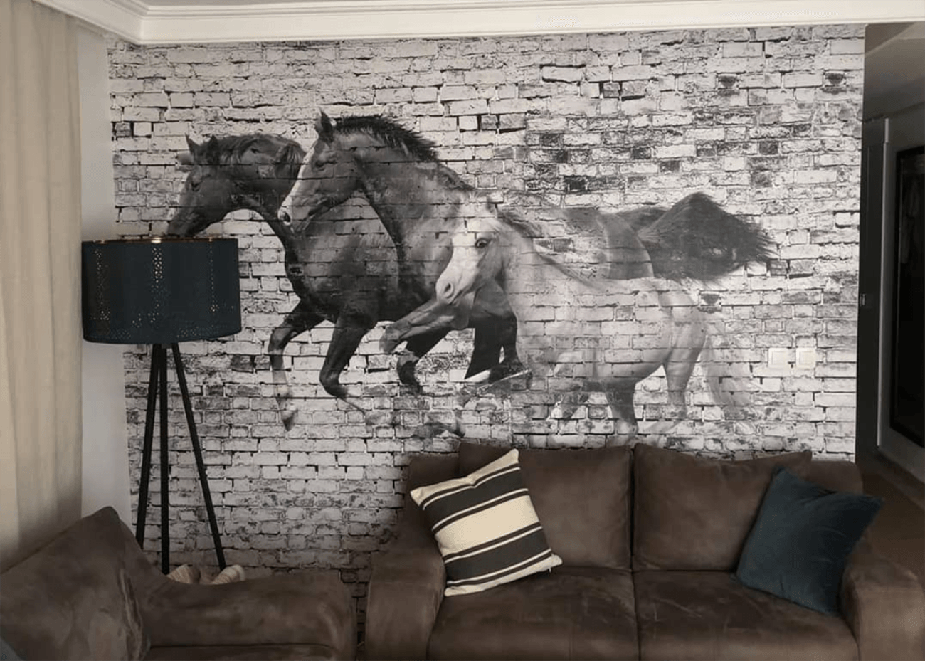 Papel pintado para sala de estar